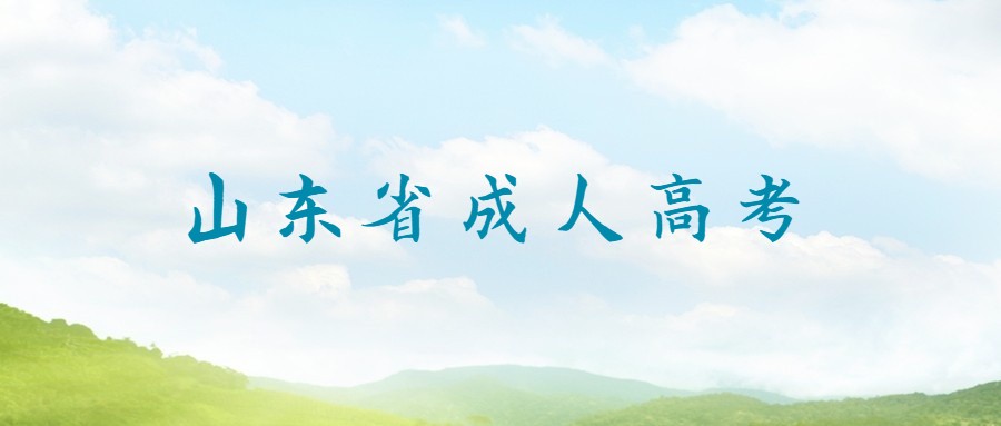 山东省成人高考