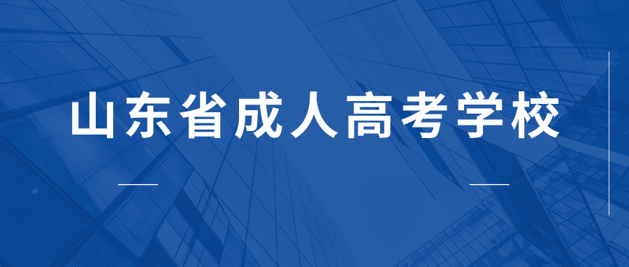 山东省成人高考学校