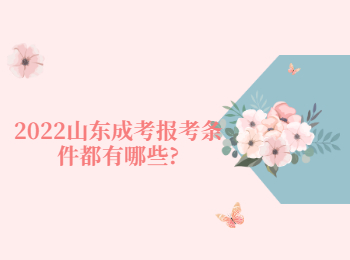 2022山东成考报考条件都有哪些?