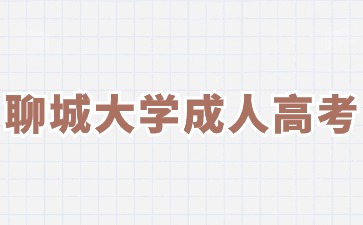 2024年聊城大学成人高考什么时候开始报名?